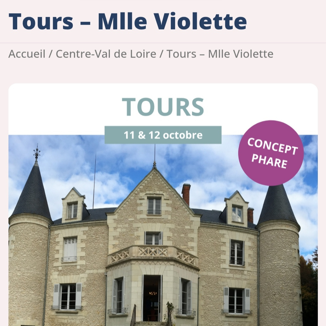 L’événement Mlle Violette à Tours